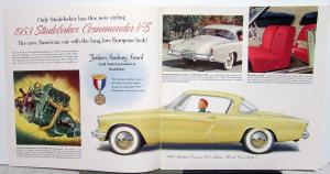 1953 Studebaker Sales Brochure The New American Car With The European Look