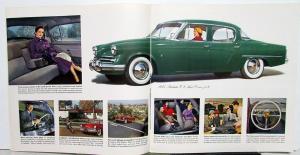 1953 Studebaker Sales Brochure The New American Car With The European Look