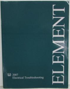 2007 Honda Element SUV Electrical Troubleshooting Service Manual