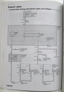 2007 Honda Element SUV Electrical Troubleshooting Service Manual