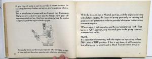 1938 Buick Self-Shifting Transmission Service Shop Repair Manual Set Series 40