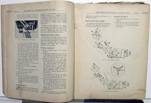 1938 Buick Self-Shifting Transmission Service Shop Repair Manual Set Series 40