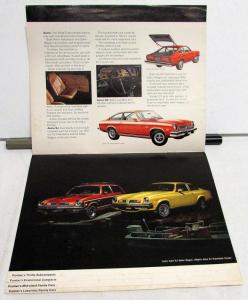 1975 Pontiac Dealer New Models Introduction Mailer Sales Brochure Full Line