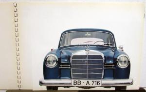 1959 Mercedes-Benz 190 D German Text Foreign Dealer Sales Brochure