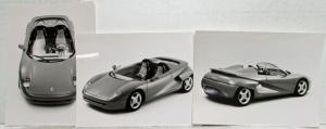 1992 Pininfarina Ethos Media Info Press Kit - Turin Motor Show - Italian Text