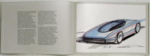 1990 Chevy Corvette Nivola and 1991 Lotus Emotion Concepts by Bertone Press Kit