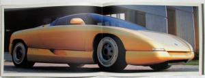 1990 Chevy Corvette Nivola and 1991 Lotus Emotion Concepts by Bertone Press Kit