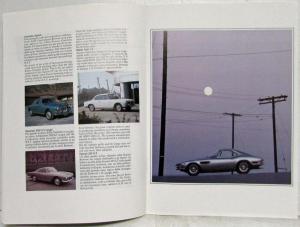 1990 Chevy Corvette Nivola and 1991 Lotus Emotion Concepts by Bertone Press Kit