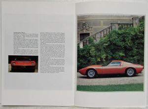 1990 Chevy Corvette Nivola and 1991 Lotus Emotion Concepts by Bertone Press Kit