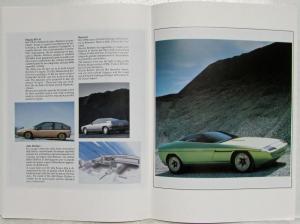 1990 Chevy Corvette Nivola and 1991 Lotus Emotion Concepts by Bertone Press Kit