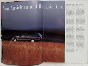 1992 Mercedes-Benz Ihr guter Stern auf allen Straßen Sales Brochure German Text