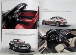 2010 BMW Z4 Exhilaration and Freedom From the Top Down Sales Brochure