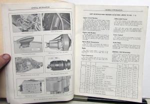 1960 Cadillac Service Shop Manual Sup 60-62-63-64-67 Pass Cars & 86-69 Chassis