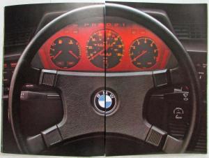 1981 BMW 633CSi Sales Brochure