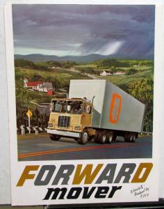 1970 FWD Trucks Dealer Sales Brochure Forward Mover CO5-2178 COE 6 X 4 Tractor