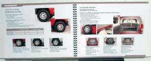 2005 Hummer H3 Dealer Details Facts Data Book Sales Reference Album