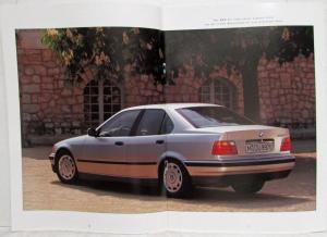 1992 BMW 3 Series Sedans Sales Brochure - German Text