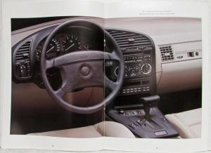 1992 BMW 3 Series Sedans Sales Brochure - German Text