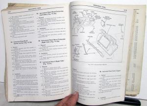 1972 Cadillac Shop Service Manual Calais DeVille Fleetwood Eldorado Comm Chassis