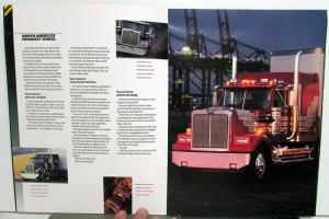 1986 Western Star Trucks Dealer Sales Brochure Semi Truck Tractor W/Cover