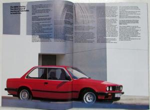 1985 BMW 316 318i 320i 323i Sales Folder Poster