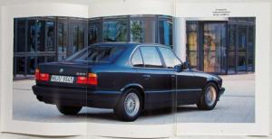 1992 BMW 5 Series Sales Brochure - German Text