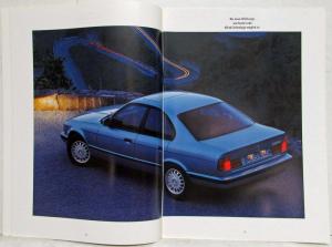 1992 BMW 5 Series Sales Brochure - German Text