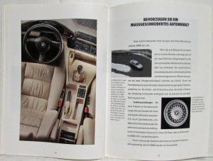 1992 BMW 5 Series Sales Brochure - German Text