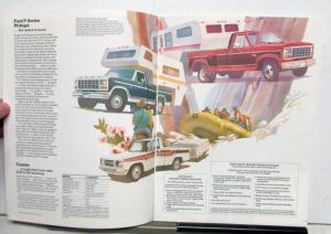 1981 Ford Recreation Vehicles Granada Mustang Thunderbird Escort Pickups Guide