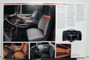 1986 Ford LTL-9000 Trucks Specifications Optional Equipment Sales Brochure