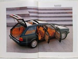 1992 BMW 5 Series Touring Sales Brochure - German Text