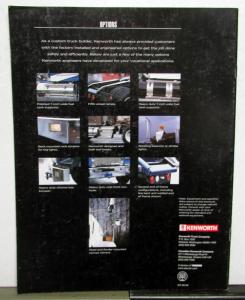 1999 Kenworth Trucks Dealer Brochure Heavy Hauler Dump Mixers Lowboys Loggers