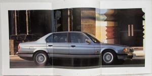 1990 BMW 7 Series Sales Brochure