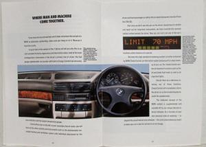 1990 BMW 7 Series Sales Brochure