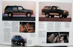 1992 Ford F Series Pickups Ranger Eddie Bauer Bronco Wagon Aerostar Brochure