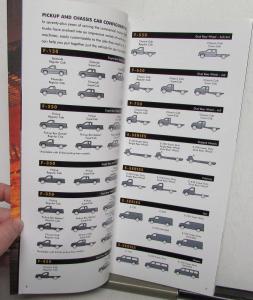 2001 Ford Commercial Vehicles F150 250 350 E Series Windstar Excursion Brochure