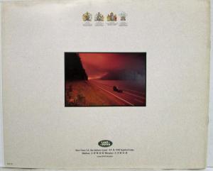 1991 Land Rover Discovery Sales Brochure - French Text