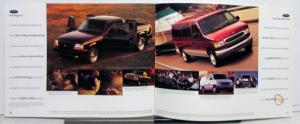 1999 Ford Mustang Contour Explorer Expedition F Series Ranger Econoline Brochure