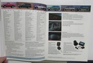 1998 Ford Light Trucks Vans Ranger F Series Econoline Windstar Specs Brochure