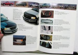 1998 Ford Light Trucks Vans Ranger F Series Econoline Windstar Specs Brochure