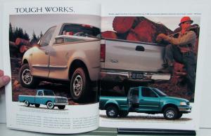 1998 Ford F Series 150 250 Lariat XLT XL Specifications Sales Brochure