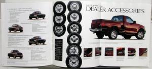 1998 Ford F Series 150 250 Lariat XLT XL Specifications Sales Brochure