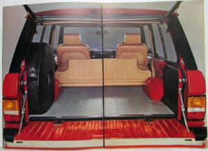 1978 Land Rover Range Rover Sales Brochure