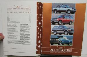 1995 Ford Light Trucks Van Accessories Sales Brochure