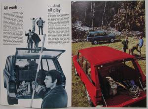 1973 British Leyland Range Rover Most Versatile Car in the World Sales Brochure