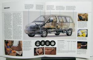 1994 Ford Aerostar Van Features Sales Brochure