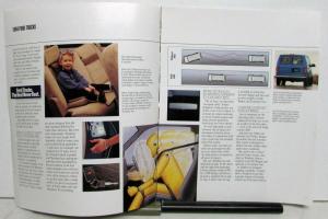 1994 Ford Windstar F Series Ranger Bronco Explorer Aerostar Brochure REVISED