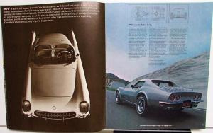 1971 Chevrolet Corvette Dealer Sales Brochure Stingray Coupe