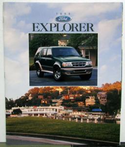 1996 Ford Explorer Specifications Sales Brochure