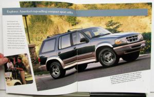 1996 Ford Explorer Specifications Sales Brochure